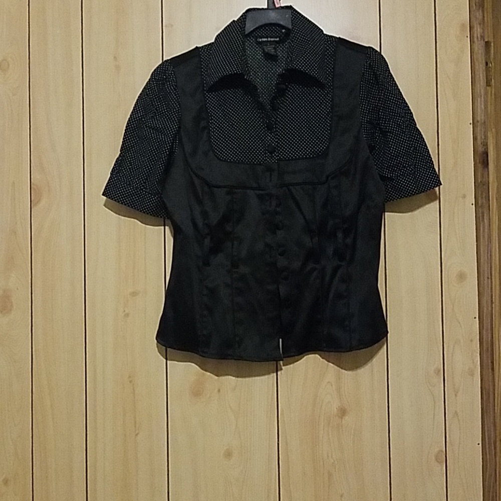 Black dress blouse